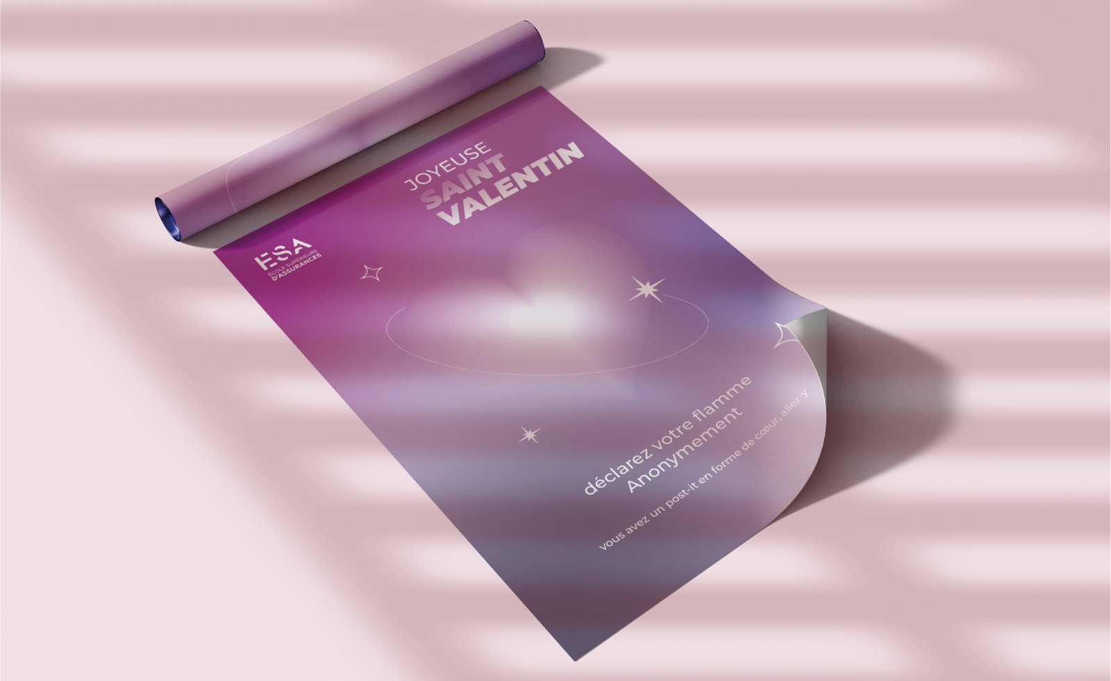 Flyers et affiches ESA conçus par Kevin Tony